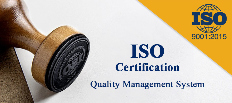 ISO Certification 9001-2015